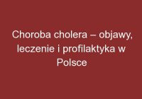 Choroba cholera – objawy, leczenie i profilaktyka w Polsce